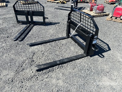 JBX 4000 48 in Skid Steer Forks (Unused)