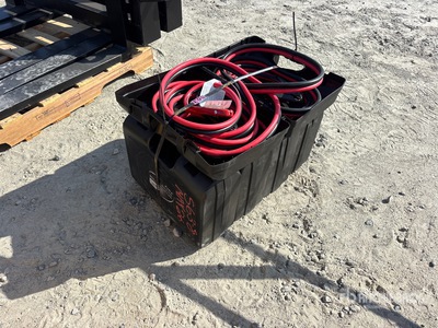 Quantity of (5) 25 ft 800 A Extra HD Booster Cables (Unused)