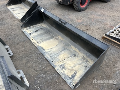 Mid-State 84 in Low Profile Skid Steer Bucket