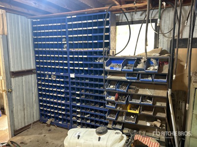 Quantity of (9) Bolt Bins