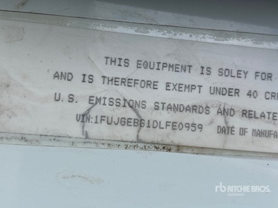 2013 Freightliner Cascadia 125 6x4 T/A Day Cab Truck Tractor