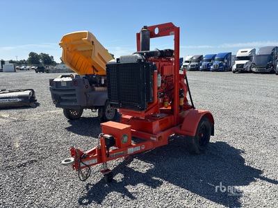 Trailer-Mounted Water Pump