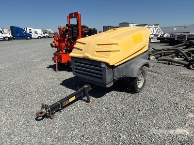 2017 Atlas Copco XAS185 Mobile Air Compressor