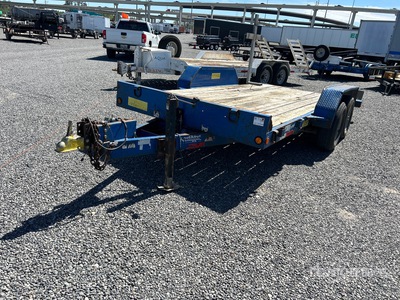 2018 Anderson T17 16 ft T/A Przyczepa z pokładem uchylnym