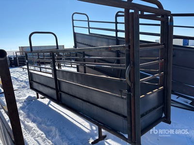 14 ft 9 in x 31 in Steel Cattle Alley