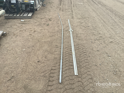 121" of 2" Aluminum T-Bar & 168" of Aluminum Angle