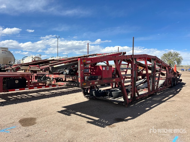 2014 Monroe Motors H-7CC T/A 7 Car Open Car Carrier Trailer