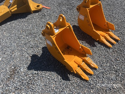 2026 GIYI GY-BK 12 in Digging Benna per escavatore - Fits Cat 303 (Unused)