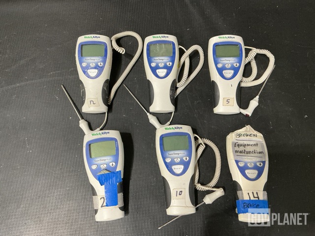 (10) Welch Allyn SureTemp Plus Thermometers