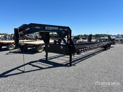 2025 Ascend Industries Tri/A 3 Car Open Car Carrier Trailer