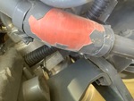 Engine with A/C Compressor