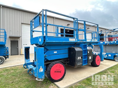 2019 Genie GS-3384 RT Dual Fuel 4x4 Scissor Lift