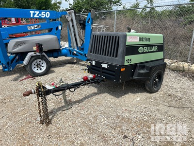 2021 (unverified) Sullair 185DPQ 185 cfm Mobile Air Compressor