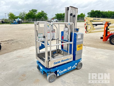 2018 Genie GR-20 Vertical Mast Lift