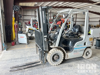 2018 (unverified) Nissan PF50DF Pneumatic Tire 4750 lb Cushion Tire Forklift