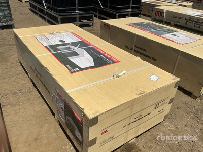 2026 MTO A2223 Double Garage Metal Shed (Unused)