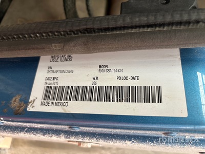 2015 International 5900i SBA 8x4 Tri/A Dump Truck