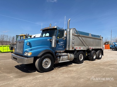 2016 International PayStar 5900i 8x4 شاحنة قلابة /ثلاثة محاور