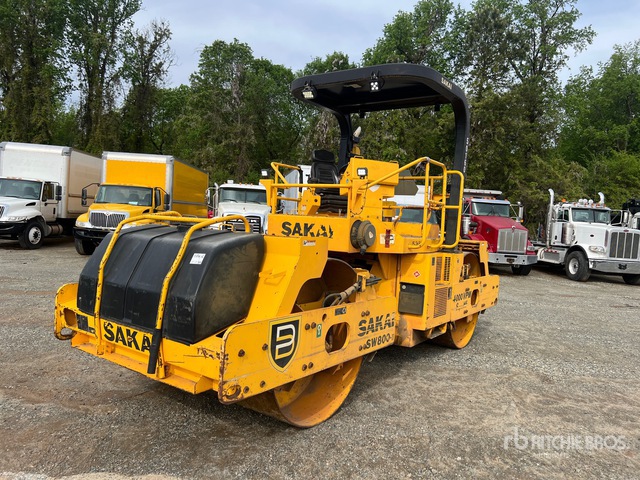 Sakai SW800-II Double Drum Roller