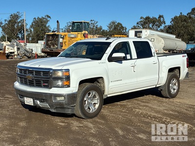 2015 Chevrolet 1500 LT Z71 4x4 Crew Cab Pickup