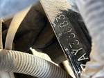 Frame Stamp Serial Number/VIN Photo
