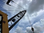 Crane Superstructure with Main Boom Chords