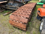 Undercarriage with Left Track Pads