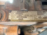 Engine with Emission Label