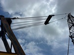 Crane Superstructure with Pendant Line (Boom Tension Line)
