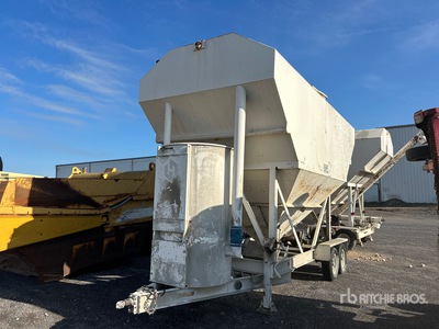 2015 Belgrade Low Profile Portable Cement Silo Aanhangwagen