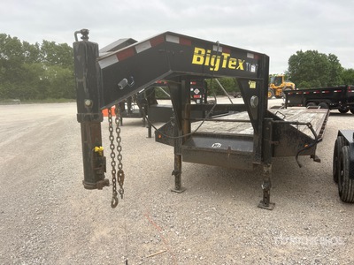 2012 Big Tex 22GN-25 30 ft T/A Gooseneck Equipment Trailer