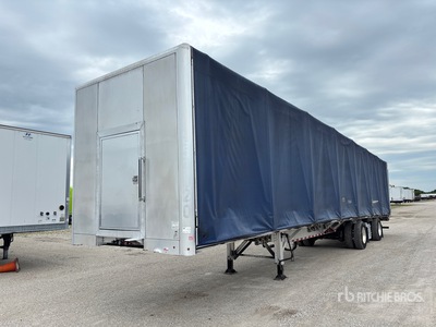 2023 Reitnouer Max Miser 53 ft T/A Spread Axle مقطورة جانبية بستائر