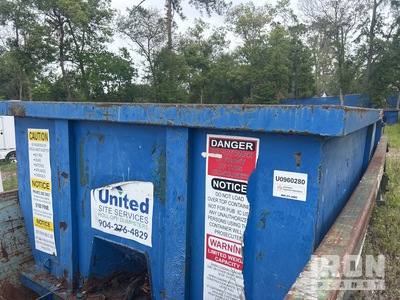 22 ft 20 cyd Contenedor de rodillo