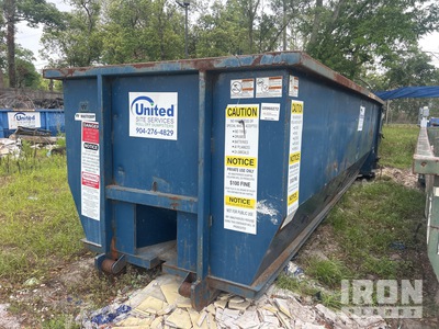 22 ft 30 cyd Contenedor de rodillo