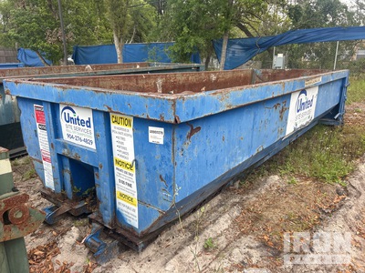 20 ft 20 cyd Contenedor de rodillo