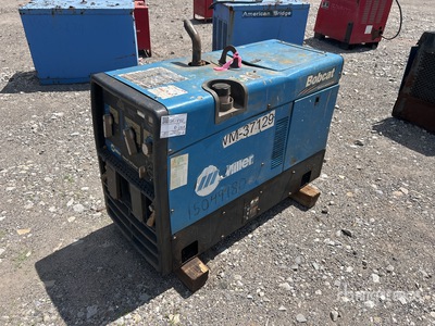 2014 Miller Bobcat 250 250 A Skid-Mounted Multi-Process Engine Driven Welder