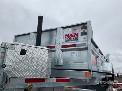 2026 N & N Trailers 14 ft T/A Przyczepa Lekka Wywrotka (Unused)