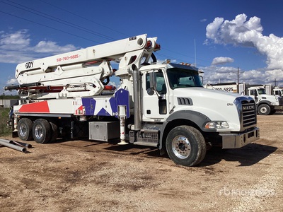 2023 DY DCP40X-5ZR 40 m on 2023 Mack GR64B 6x4 Concrete Pump Truck