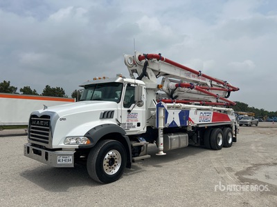 2023 DY DCP40X-5ZR 40 m on 2023 Mack GR64B 6x4 Camion transportador de hormigon