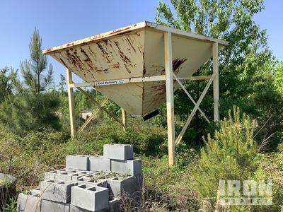 2019 Excell 11 ft x 11 ft 11 ft x 11 ft 9 cy Aggregate Hopper
