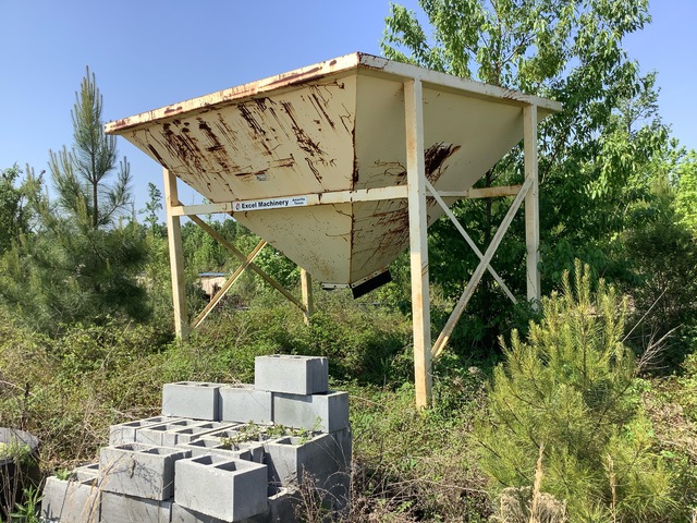 Excel  11 ft x 11 ft Aggregate Hopper