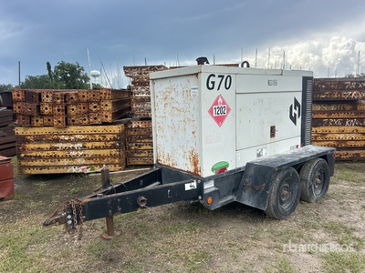 Doosan G70WJD-2A-T3 50 kW Mobile 50 kW Zestaw prądotwórczy