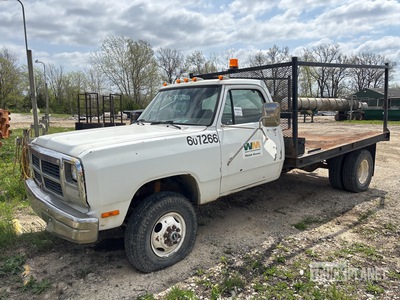 1992 Dodge Ram W350 4x4 Autocarro cassone fisso