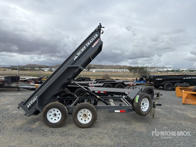 2026 Industrias America FT510 10 ft T/A Lichte Kiepaanhanger (Unused)