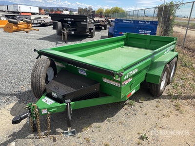 2026 Industrias America FT510 10 ft T/A Dump Utility Trailer (Unused)