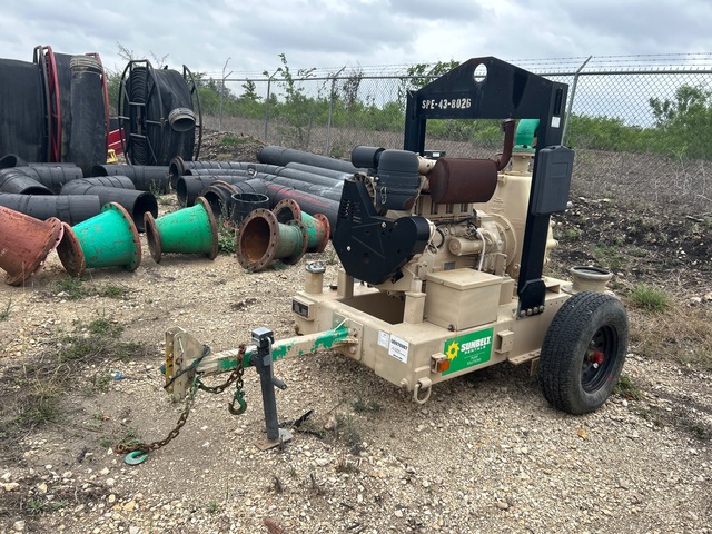 2018 Cornel 3STH-LO4 Trailer-Mounted Water Pump (Inoperable)