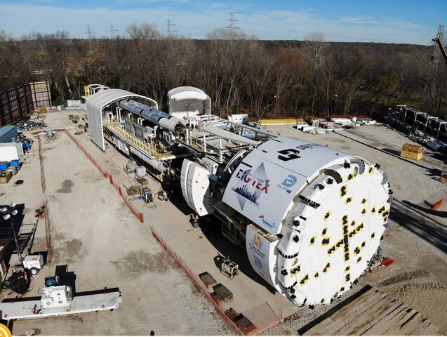 Robbins Big-Tex Tunnel Boring Machine Robbins Big-Tex Tunnel Boring Machine