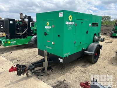 2018 Premier HE6W8 Trailer-Mounted Water Pump (Inoperable)