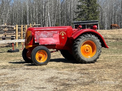 Oliver Cockshutt 70 2WD Wide Front Antique Tractor