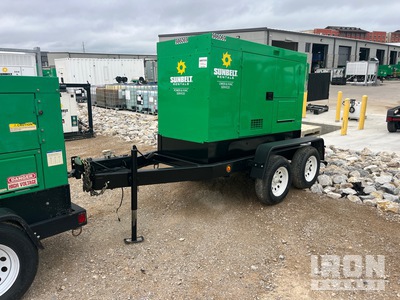2016 Multiquip DCA-45SSIU4F 36 kW Mobile Generator set